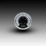 Intellitronix White Led Water Temp Gauge - Black Faceplate / Chrome Bezel. Fixed Price $108.97.