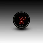 Intellitronix Red Led Digital Voltmeter Gauge - Black Faceplate With Bezel. Fixed Price $128.04.
