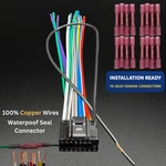 Power Wire Harness For Kenwood KMRD362BT KMR-D362BT Kit With Connectors. Fixed Price $10.95.