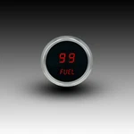 Intellitronix Red Led Digital Fuel Gauge - Black Faceplate With Chrome Bezel. Fixed Price $92.97.