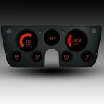 Intellitronix Red Led Digital Gauge Cluster Set For 67-72 Chevy Truck. Fixed Price $507.05.