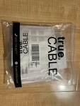 True Cable Pack White Port Single Gang Wall Plate Ethernet (6PFPWHT 5PC). Fixed Price $7.99.