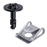 Oautoo 10 Sets Under Tray Engine Cover Nut & Screw Size, Black,stone. Fixed Price $13.18.