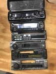 Car Stereo Faceplates Only, Sony, Clarion, Pioneer, Alpine, Kenwood, Cassette/cd. Fixed Price $18.00.