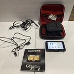 Tomtom 4CQ01 Black 5.0" Touchscreen Display Bundle W/ Mount And Charging Cables. Fixed Price $35.99.