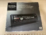 Sony CDX-GT260MP Fm/am Compact Disc Player MP3 In Dash Receiver Nib. Fixed Price $68.95.