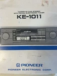 Vintage Pioneer KE-1011 Super Tuner Cassette Car Stereo New Box Nos Complete. Fixed Price $400.00.