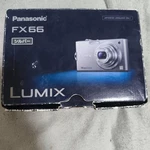 Panasonic FX66 Lumix Compact Camera 14MP Silver W/ Battery Charger Av Cd. Fixed Price $184.91.