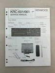 Kenwood KRC-601 661 Original Service Manual Free Shipping. Fixed Price $14.00.