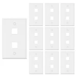 Vce Port Keystone Wall Plate Ul Listed 4.49 2.76 0.37 Inches, White. Fixed Price $17.54.