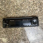 Pioneer DEH-P3000 Stereo Super Tuner Mosfet Replacement Faceplate Only Untested. Fixed Price $12.97.