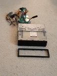 Alpine CDA-7845 Dash Car Stereo Receiver 40WX4 Headunit W/wiring. Fixed Price $150.00.