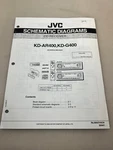 Jvc KD-AR400 KD-G400 Copy Of Schematic Diagrams From Free Shipping. Fixed Price $9.00.