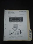 Kenwood KDC-X711 Service Manual Original Repair Book. Fixed Price $49.99.