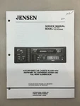 Jensen CS-8000 Original Service Manual Free Shipping. Fixed Price $14.00.