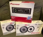 Pioneer DEH-9 Cd Player In Dash Receiver Car Stereo Radio With 4 Speakers New. Fixed Price $138.97.