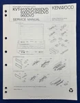 Original Kenwood KVT-910DVD 920DVD 930DVD 940DVD 960DVD Tv Service Manual. Fixed Price $19.95.