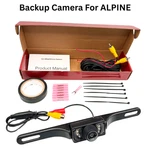 Rear View Backup Plate Camera Alpine INE-S920HD INES920HD Install Kit. Fixed Price $36.90.