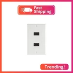 Teninyu Dual Hdmi Wall Plate (2 Port) 4K Uhd, Arc, And Ethernet Pass-thru Supp. Fixed Price $10.53.