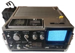 1979 Vtg Jvc Model 3050 Radio Tv Portable B&w Television W/ Power Adapter Tested. Fixed Price $98.00.