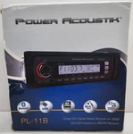 Power Acoustik PL-11B In-dash Car Radio Stereo Bluetooth Receiver W/faceplate. Fixed Price $50.00.