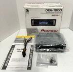 Pioneer DEH-1800 Head Unit Stereo Super Tuner Lll Car Cd Player Eq Mosfet 50W. Fixed Price $249.99.
