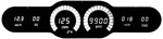 Digital 6 Universal Dash Panel With Bargraph Sweeps And White Led Gauges. Fixed Price $385.42.