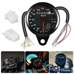 Universal Motorcycle Odometer Tachometer Gauge Led Backlight Display Speedometer. Fixed Price $15.98.