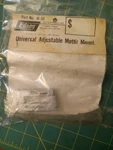 Edson Universal Nitro Mount Plates. .15 To .80 Engines. Fixed Price $15.99.