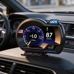 OBD2+GPS Hud Car Gauge Head Up Digital Display Speedometer Turbo Rpm Alarm Temp. Fixed Price $35.99.