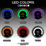 Intellitronix White Led Memory Speedometer - Tachometer Gauge Black /. Fixed Price $184.49.