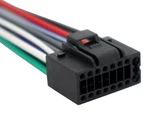 Kenwood KDC-4019 Aftermarket Stereo Radio Receiver Replacement Wire Harness. Fixed Price $8.95.