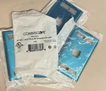 Commscope M11SP-L -760072074 1-PORT Stainless Steel Faceplate. Box Of 25. New. Fixed Price $125.00.