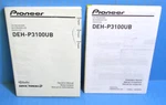 Pioneer DEH-P3100UB Cd Radio Owners Manual. Fixed Price $26.69.