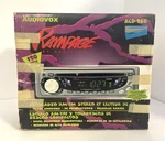 Audiovox Rampage ACD-26B Vintage Car Stereo Player- Detachable Front Panel. Fixed Price $175.00.
