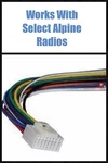 Alpine White Plug 16 Replacement Radio Wire Harness For CDA7832 CDA7837 Etc.. Fixed Price $15.95.
