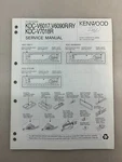 Kenwood KDC-V6017 V6090 V7018 Original Service Manual Free Shipping. Fixed Price $14.00.