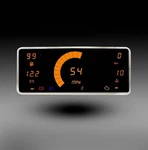 6-GAUGE Micro Universal Panel Amber/orange Led Digital Intellitronix DP10006O. Fixed Price $389.90.