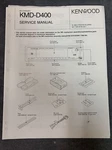 Kenwood KMD-D400 Service Manual Original W/schematics, Diagrams, Part List. Fixed Price $9.99.