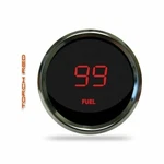 Intellitronix MS9016R Led Digital Fuel Gauge 2-1/16" To 99 % Chrome Red. Fixed Price $73.11.