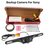 Rearview Backup Plate Camera For Sony XAV-601BT XAV601BT Install Kit. Fixed Price $36.90.