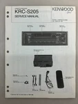 Kenwood KRC-S205 Original Service Manual Free Shipping. Fixed Price $14.00.