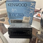 Kenwood KDC-216S Cd Receiver Packaged Its Original Box. Fixed Price $59.99.