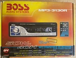 Boss Car Audio MP3-3130R Stereo Receiver New Old Stock MP3/CD-R/CD-RW. Fixed Price $67.95.