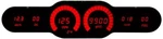 Intellitronix 6 Gauge Bar Sweep Digital Universal Panel - Red DP10004R. Fixed Price $449.29.