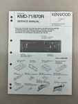 Kenwood KMD-71 870R Original Service Manual Free Shipping. Fixed Price $14.00.