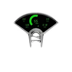Chevy Bel Air Digital Dash Panel For 1955-1956 Gauges Intellitronix Green Leds!!. Fixed Price $434.24.