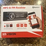 New Xo Vision Model XD107 Fm MP3 Stereo Receiver For Car Auto 20W 4 Remote Inc. Fixed Price $39.99.