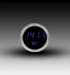 Intellitronix Blue Led Pyrometer/egt 2 5/8" Gauge - Black Bezel. Fixed Price $214.48.
