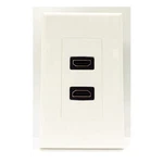 4XEM 2-PORT Hdmi Single Outlet Female Wall Plate Decora White. Fixed Price $31.40.